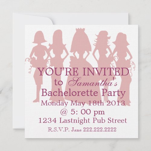 Bachelorette Party Invitation