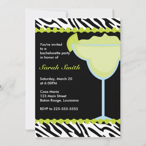 Bachelorette Party Custom Invitations