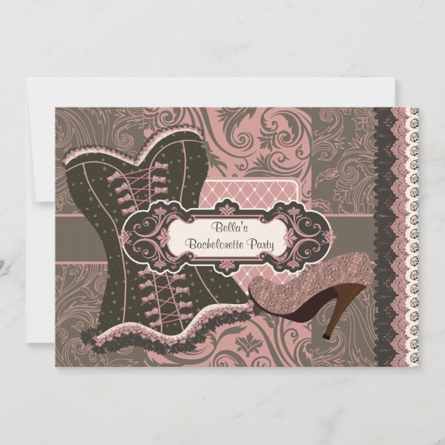 Bachelorette Party Invitation (Front)