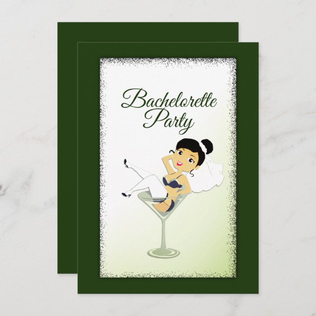 Bachelorette Party Invitation (Front/Back)