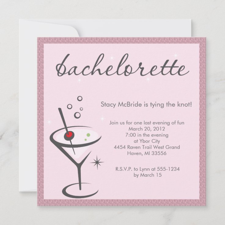 bachelorette party invitation | Zazzle