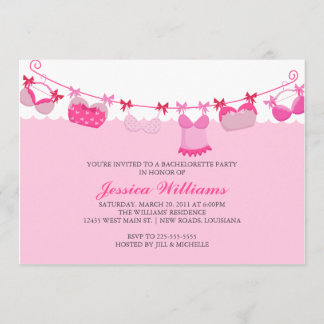 Bachelorette Party Invitation