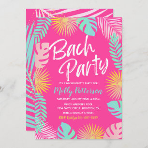 Bachelorette Party Invitation   Bachelorette Pool 