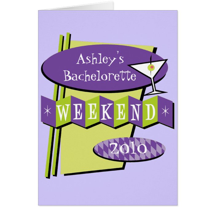 Bachelorette Party invitation Cards