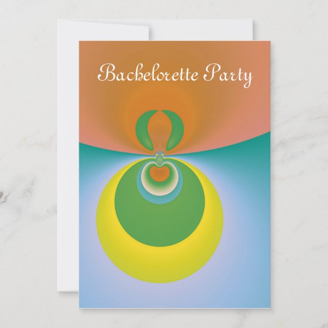 Bachelorette Party  Invite - Customized (Front)