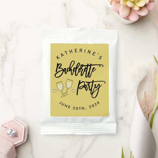 Bachelorette Party Island Citrus Yellow Margarita Drink Mix (Wedding)