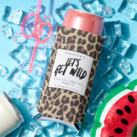 Bachelorette Party Let's Get Wild Cheetah