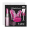 Bachelorette Party Lipstick Pink Shoes Champagne