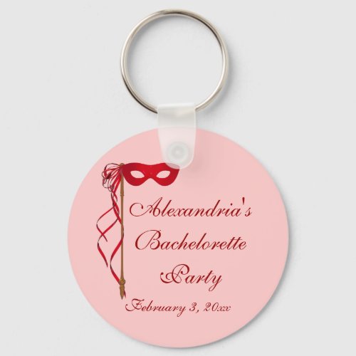 Bachelorette Party _ Masquerade Theme Keychain