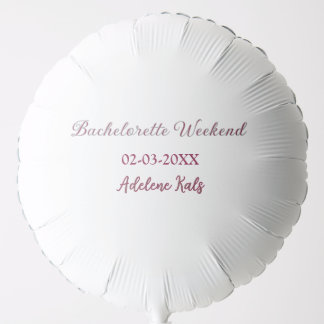 bachelorette party name maron date bridal shower s balloon