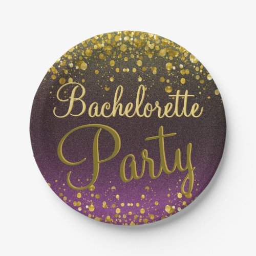 Bachelorette Party Paper Plates