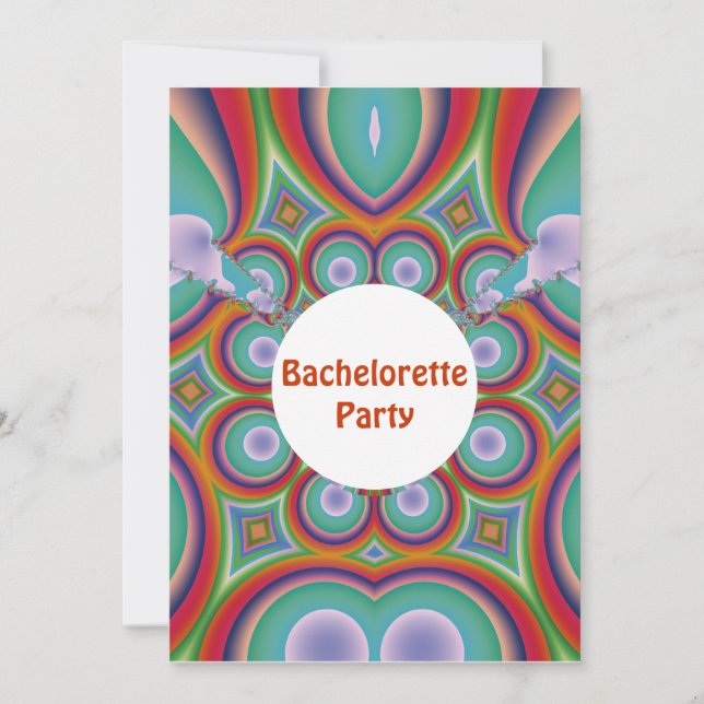 Bachelorette Party Personalized Invitations (Front)