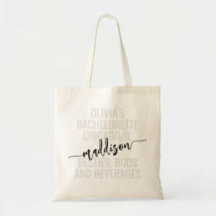 Bachelorette Party Personalized Tote Bag