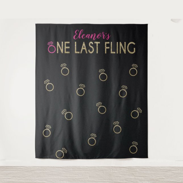 Bachelorette Party Photo Backdrop, Hens Party (Front)