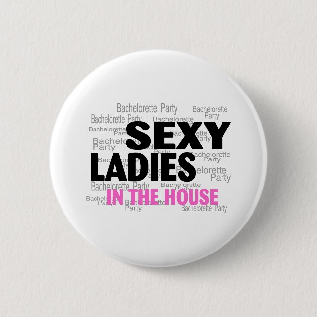 Bachelorette Party Pinback Button (Front)
