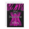 Bachelorette Party Pink Zebra Black Corset