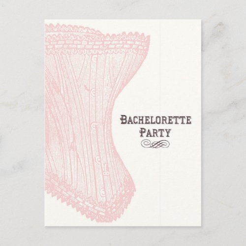 Bachelorette Party Postcard