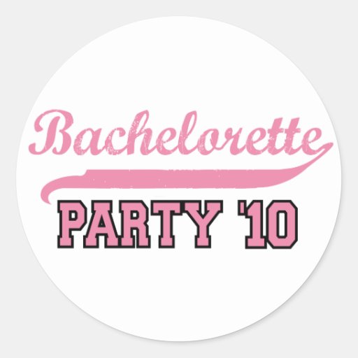 Bachelorette Party stickers | Zazzle