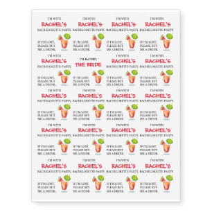 Bachelorette Party Temporary Tattoo's Temporary Tattoos