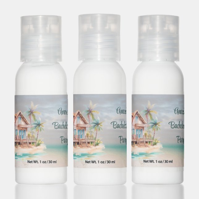 Bachelorette Party Travel Bottle Set Hand Lotion (Set)