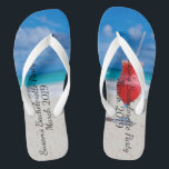 Bachelorette Party Tropical Beach Drink Cruise Flip Flops<br><div class="desc">This design was created through digital art. It may be personalized by clicking the customize button and changing the color, adding a name, initials or your favorite words. Contact me at colorflowcreations@gmail.com if you with to have this design on another product. Purchase my original abstract acrylic painting for sale at...</div>