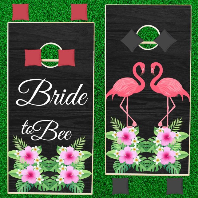 Bachelorette Party Wedding Bridal Shower Custom Cornhole Set (Creator Uploaded)
