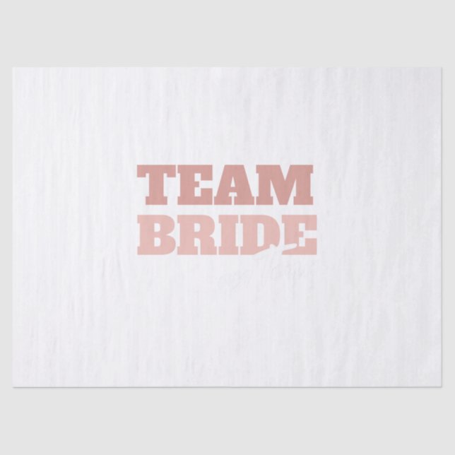 Bachelorette Party Wedding Team Bride On Tour Gift Tissue Paper (Front)