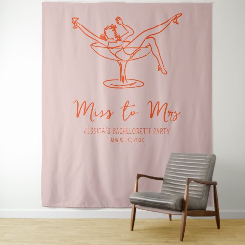 Bachelorette Party whimsical Backdrop Photo booth