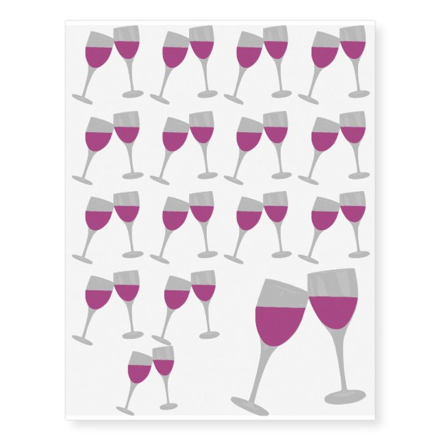 bachelorette paty temporary tattoos (Front)