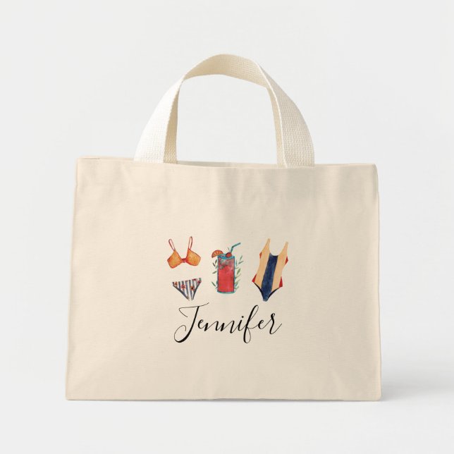Bachelorette Personalized Tote (Front)