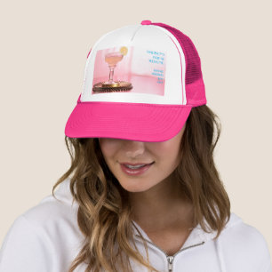 Bachelorette Pink  Margarita  Trucker Hat