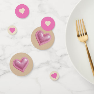 Bachelorette Pink Party Confetti