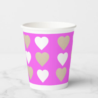 Bachelorette Pink Party Supplies Paper Cups