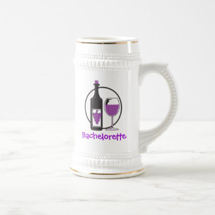 Bachelorette Red wine Party Beer Stein