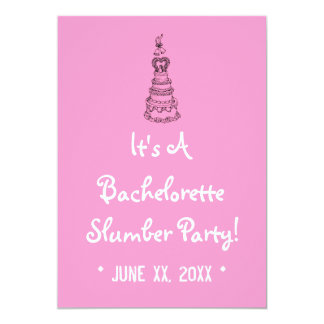 Bachelorette Slumber Party Invitations 7