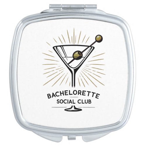 Bachelorette Social club compact mirror