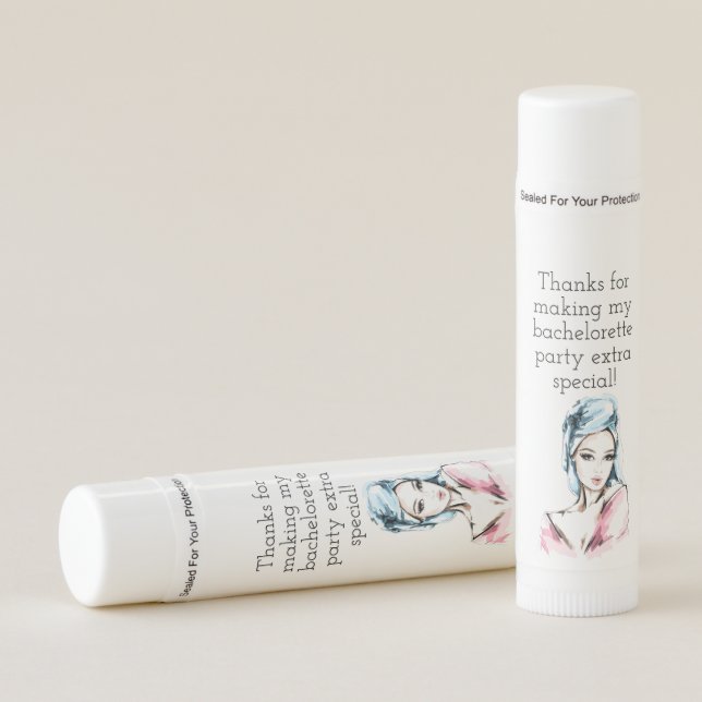 Bachelorette Spa Party  Lip Balm (Front)