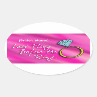 Bachelorette Stickers (last fling)