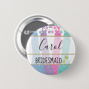 Bachelorette Team Bride Party Button