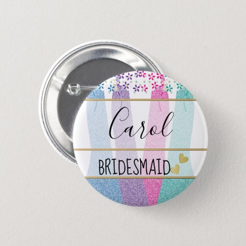 Bachelorette  Team Bride Party Button