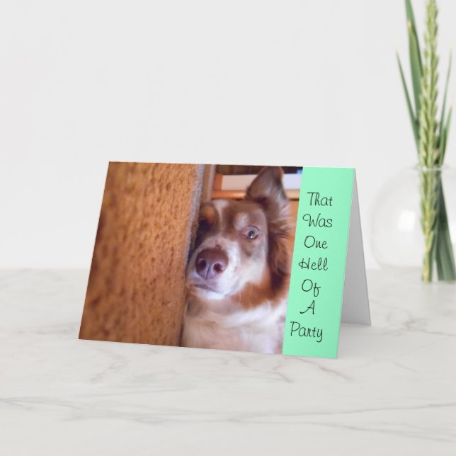 Bachelorette Thank you Card (Front)