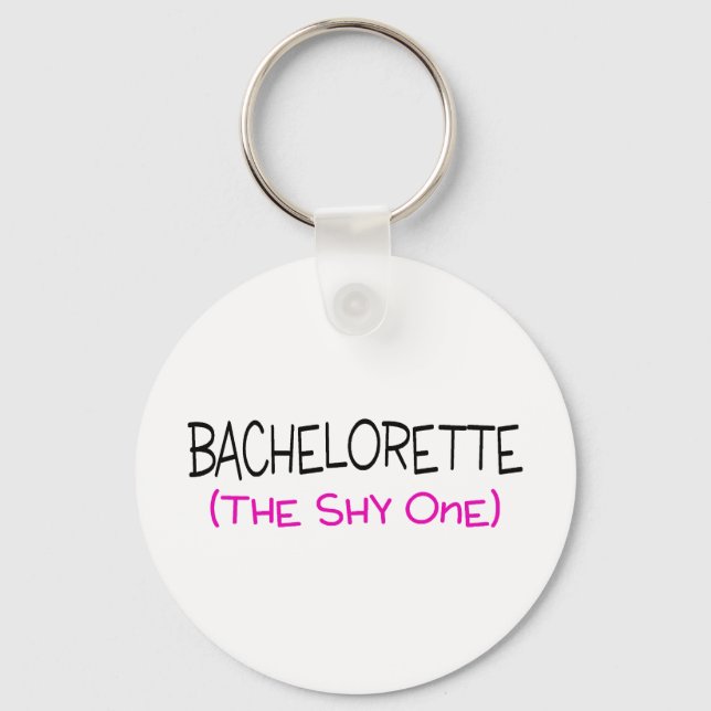 Bachelorette The Shy One Keychain (Front)