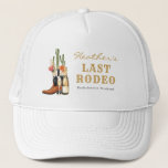 Bachelorette Trucker Hat<br><div class="desc">Bachelorette Trucker Hat. Let's go, girls! Get ready for a wild ride into the Wild West! This cute hat is fun and perfect for a western-themed bridal shower or bachelorette weekend. Unique and original, featuring hand-drawn and watercolor-painted cacti, cowboy boots, and hats. Easy to customize and will take you and...</div>