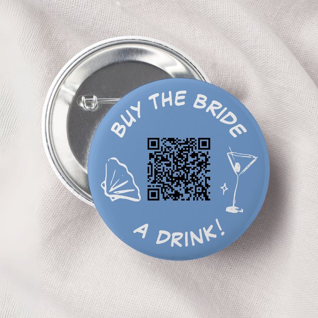 Bachelorette Venmo QR code Buy The Bride A Drink Button (Creator Uploaded)