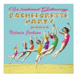 Bachelorette Weekend Getaway Invitations 1