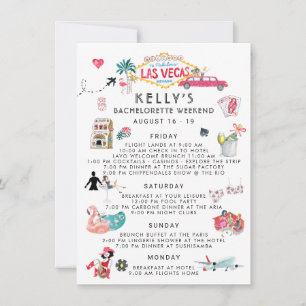 Bachelorette Weekend Itinerary   Las Vegas