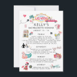 Bachelorette Weekend Itinerary | Las Vegas<br><div class="desc">You're getting married! Or your best friend is. Either way, you get to plan a dream vacation with your BFFs. Take your “last fling before the ring” on the road with a unforgettable trip. Our watercolor travel itinerary cards will have the girls packing their bags for an unforgettable weekend!!! Add...</div>