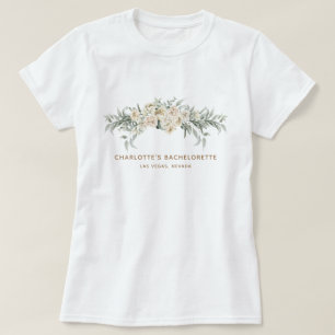 Bachelorette Weekend Party Favor Personalised Gift T-Shirt