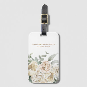 Bachelorette Weekend Party Favor Personalized Gift Luggage Tag