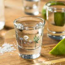 Bachelorette Weekend Party Favor Personalized Shot Glass
